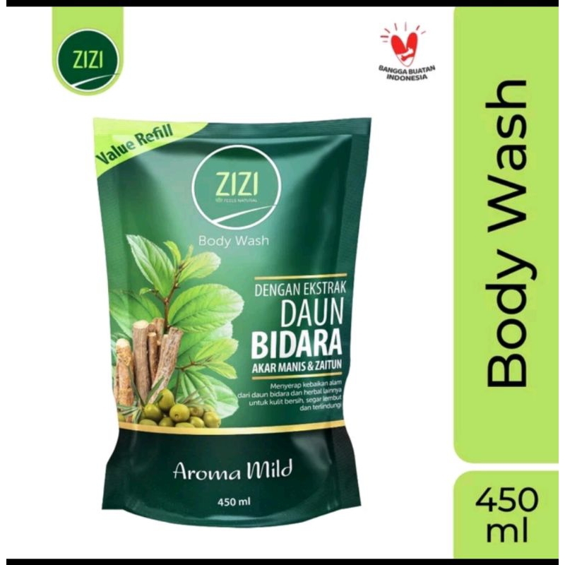 Zizi Bodywash Bidara Natural Best produk