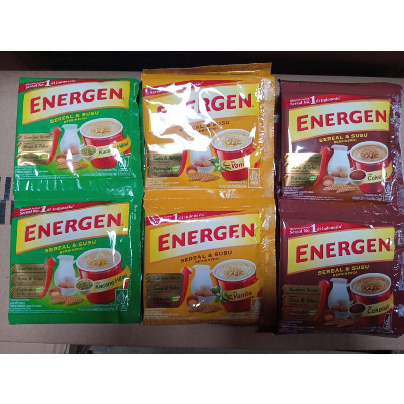 

Energen sereal & Susu scahet