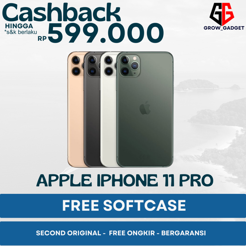 iBox | Apple iPhone 11 Pro 512GB 256GB 64GB All Operator Second Resmi