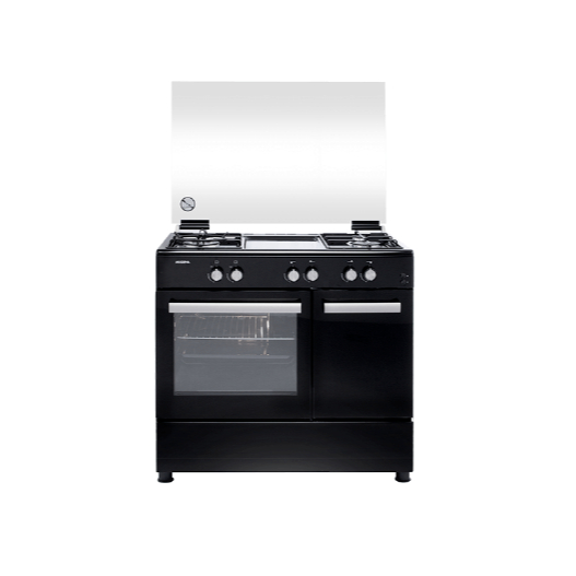 MODENA FC8943L Kompor Freestanding 4 Tungku FANO - FC 8943 L Hitam