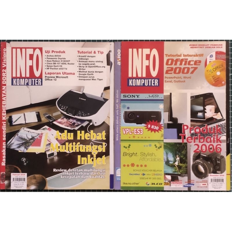 Majalah Info Komputer Tahun 2006