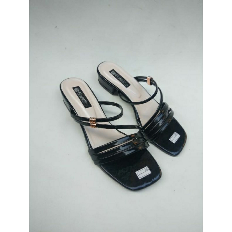 sandal wanita heels hak tahu 3cm wisuda pesta terbaru
