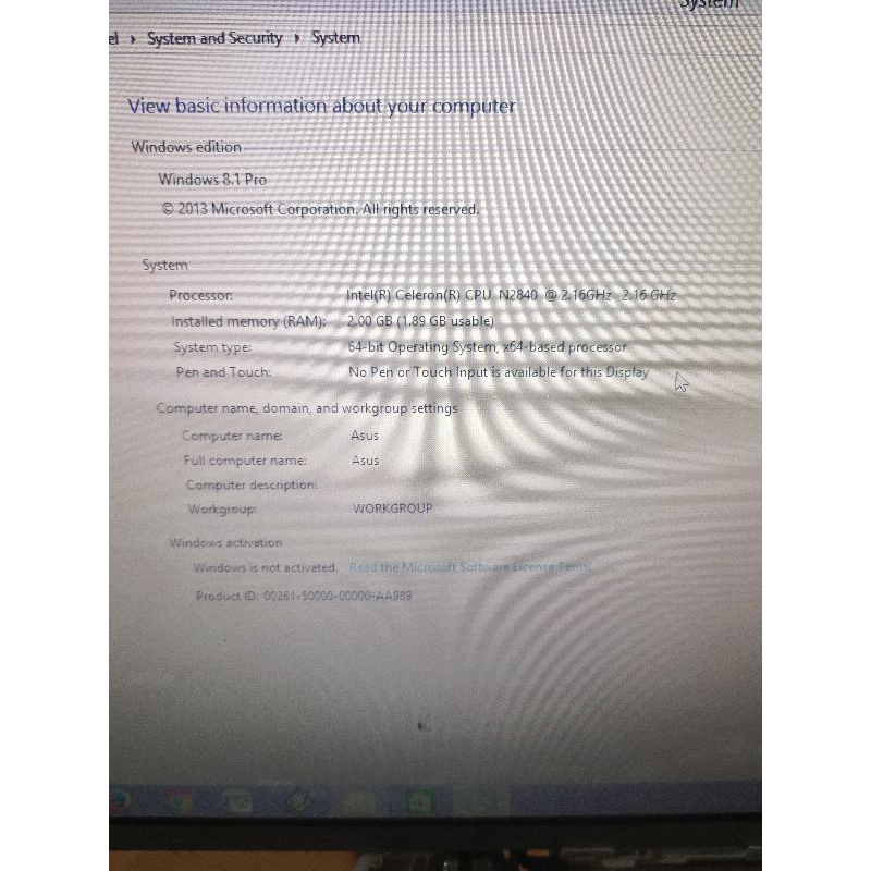Mobo Motherboard Mainboard Laptop Notebook Asus X200M X200MA