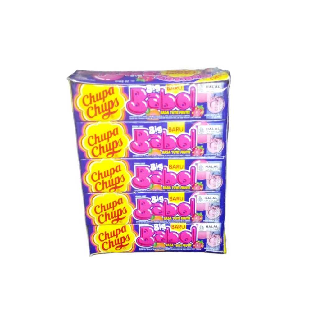 

Chupa Chups Babol Stick Box 20gr - Pak Isi 20 Stick