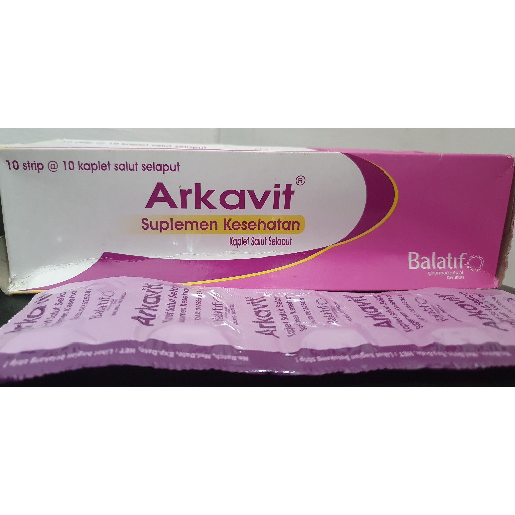 Arkavit Tablet (Strip 10tablet) - Suplemen Kesehatan