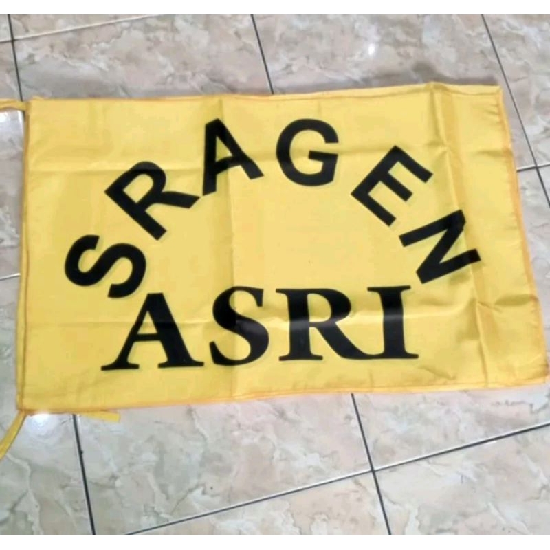 Bendera Sragen Asri Uk -+60×90cm Bendera Sragen Satuan