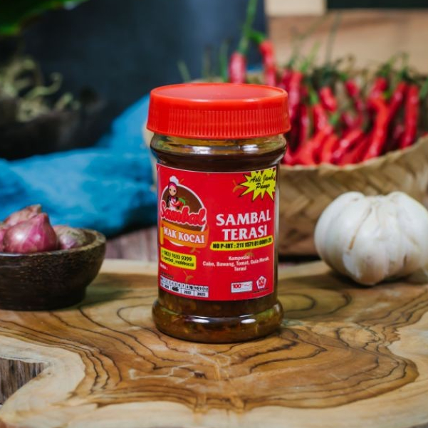 

( BEST SELLER ) Sambal Terasi mak kocai