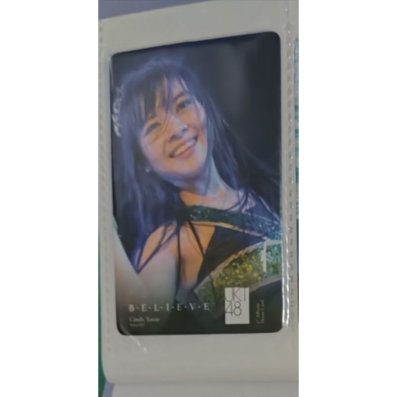 pc photocard believe yupi cindy yuvia jkt48 + kaze wa fuiteru yupi