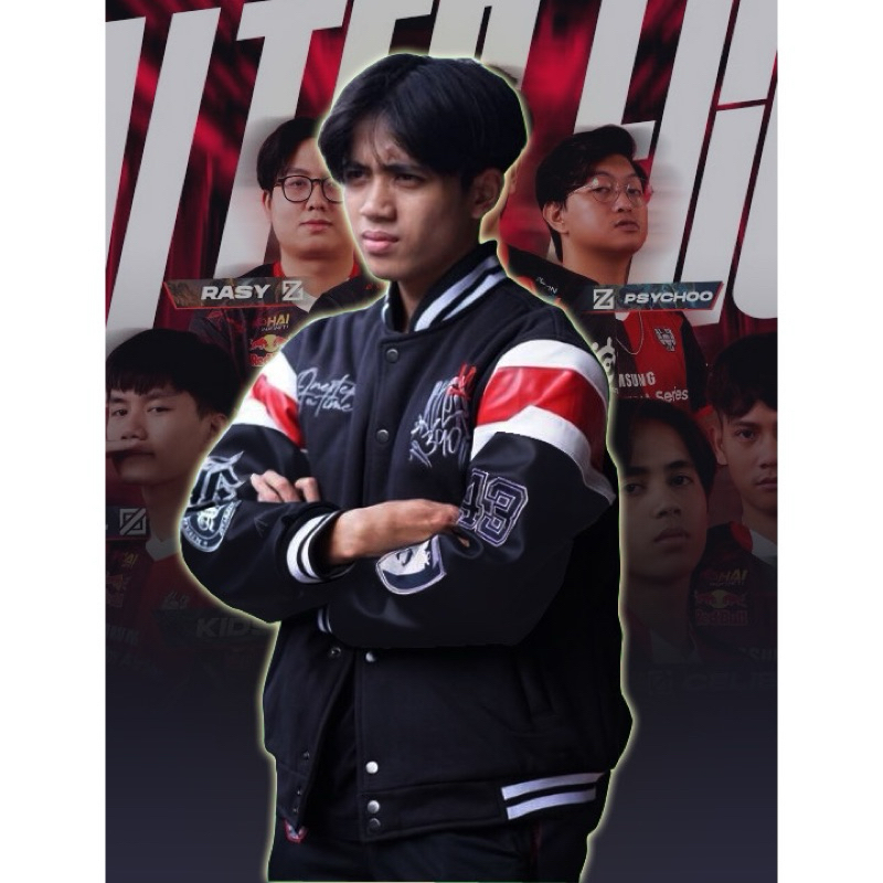 JAKET VARSITY ALTER EGO JUMBO SIZE S-6XL