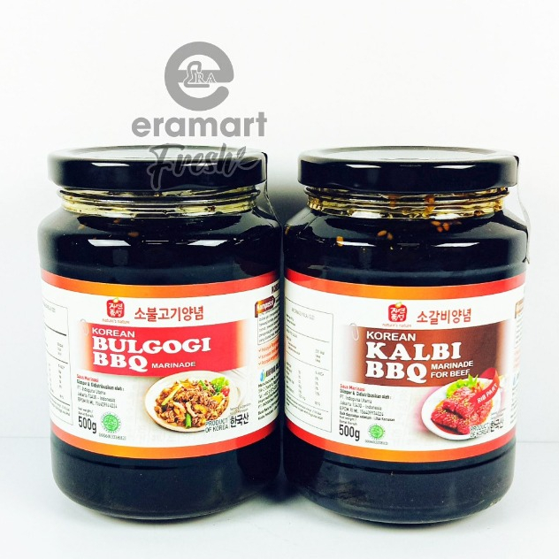 

JINSUNG SAOS BULGOGI DAN KALBI 500GR / ERAMART