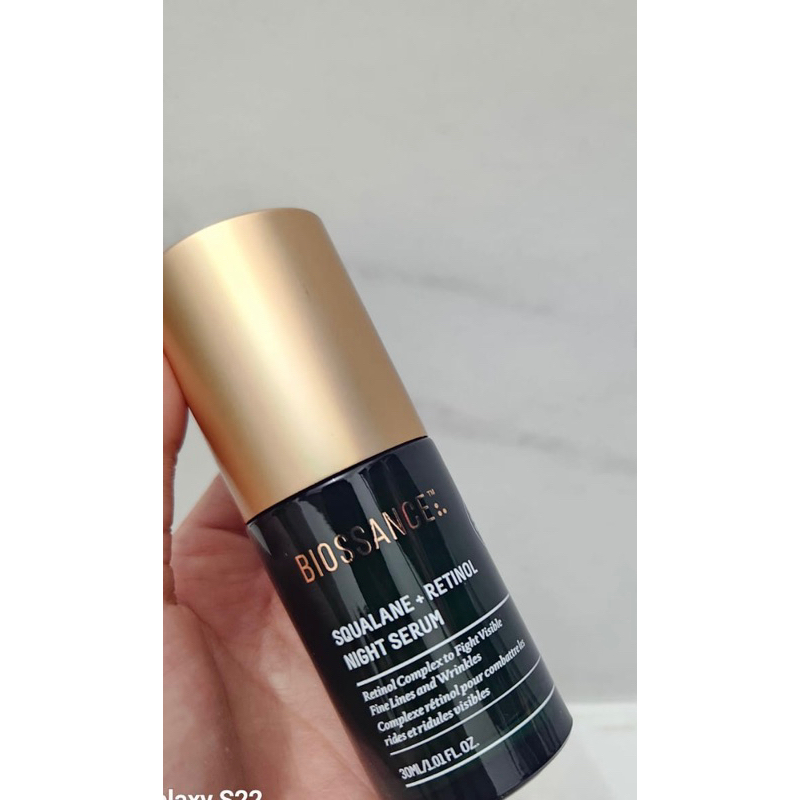 100% ori Biossance Squalane + Retinol night serum