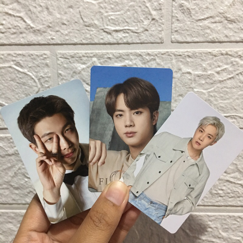 [BUNDLE] PC BTS NAMJOON THE FACT MUSIC AWARD SEOKJIN FILA JHOPE WALLET