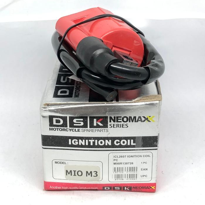 KOIL KOEL COIL UNTUK MOTOR MIO M3 MEREK DSK// COIL MIO M3 DSK