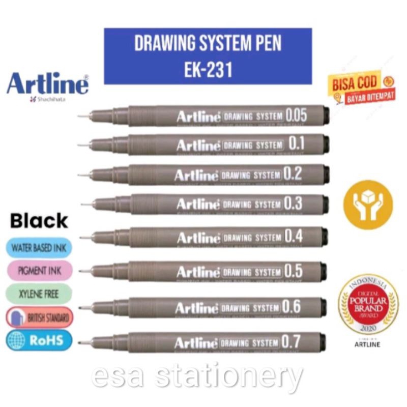 

Artline Drawing Pen Black