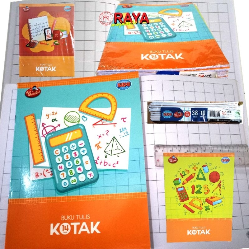 

Buku Tulis SIDU 38 - SQ14 Kotak Besar