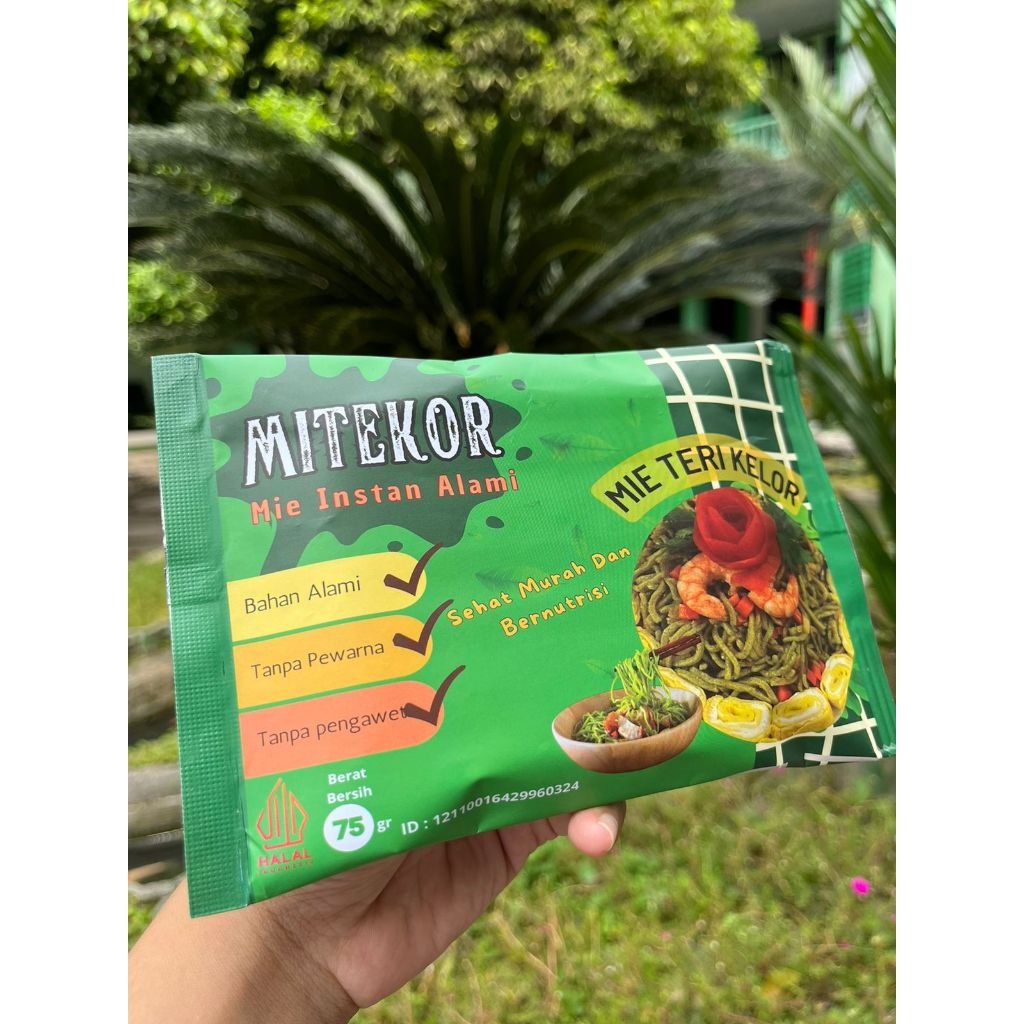 

MITEKOR ( Mie Teri Kelor ) MIE TERI DAN DAUN KELOR