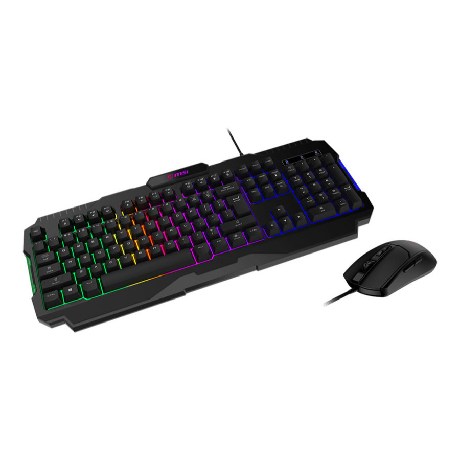 Keyboard Mouse MSI FORGE GK100 COMBO - Bundle Keyboard MSI GK100+Mouse GM100