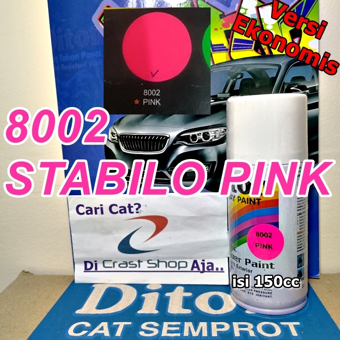 

ART I85J Cat Pilox DITON Fluorescent Pink 82 15cc warna stabilo merah muda murah pilok ekonomis sepeda