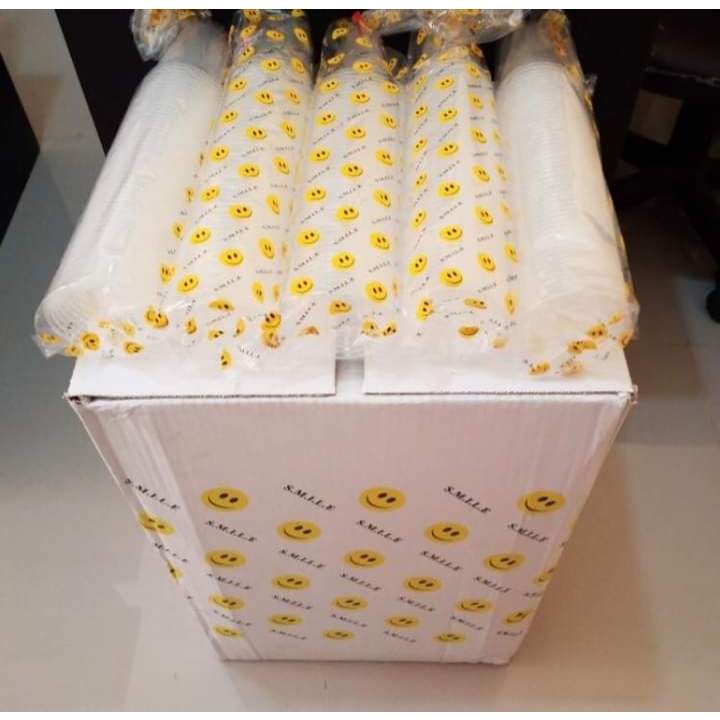 Cup Smile 220ml cup kopi plastik