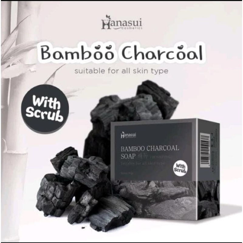 Bamboo charcoal soap