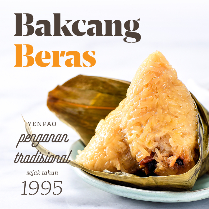 

Bakcang Beras - Bacang Frozen - Yenpao Halal