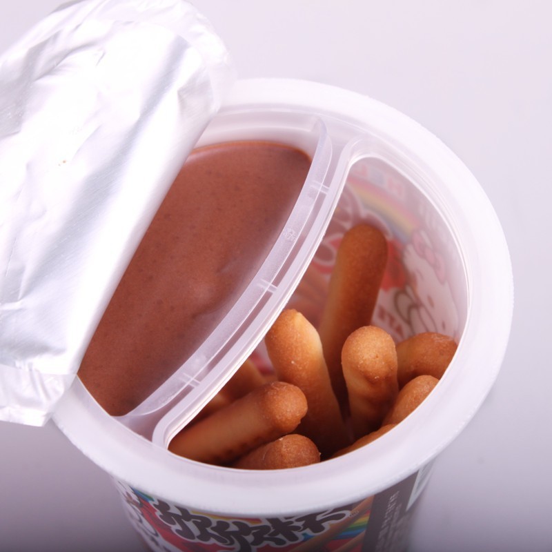 

Lucu kerupuk cemilan anak / Rasa Cokelat Biskuit Stick - HALAL SNACK