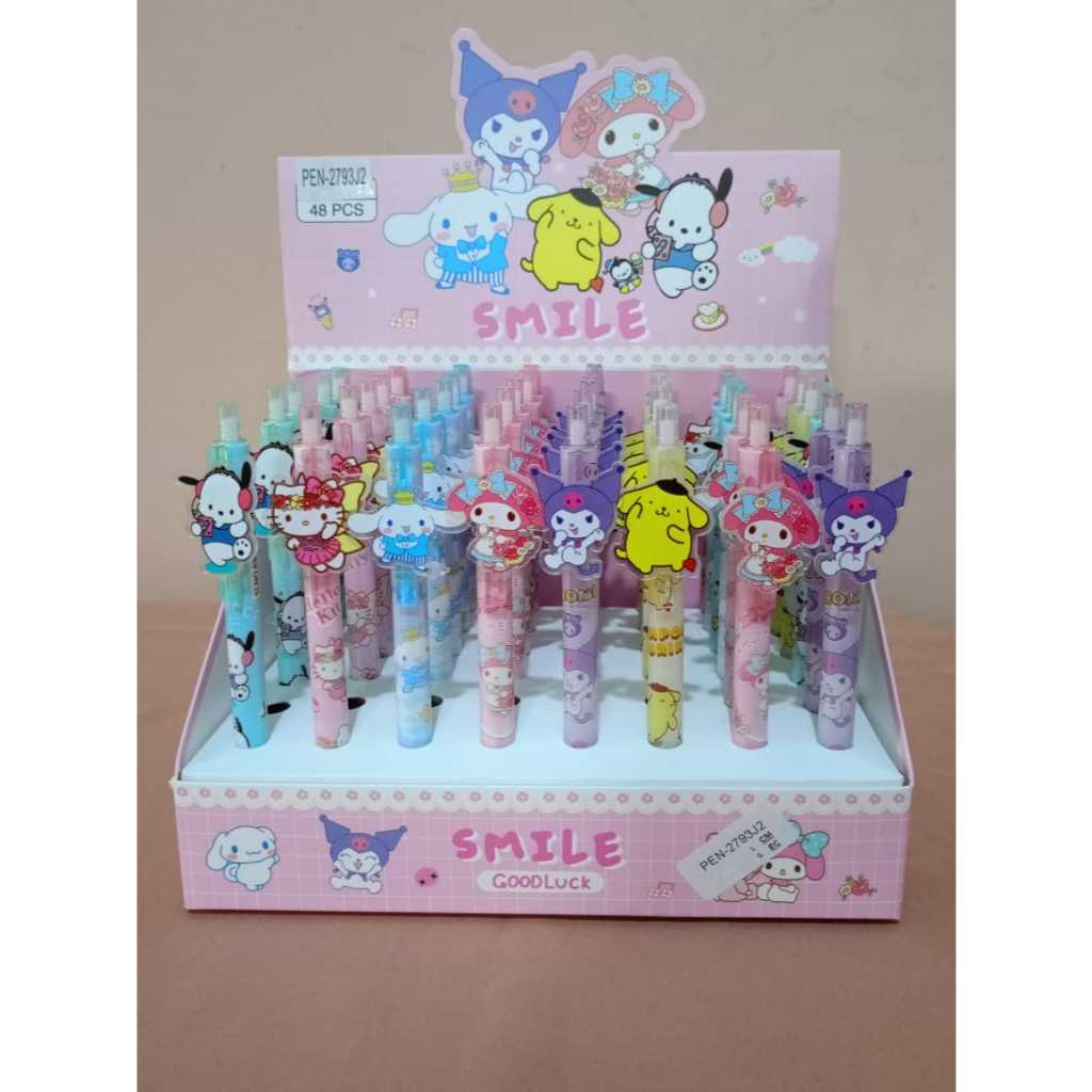 

PULPEN GEL AKRILIK SANRIO 6PCS PEN AKRILIK SERI EDISI SANRIO PEN SANRIO GEL AKRILIK PENA SANRIO LUCU PEN KUROMI PULPEN CINAMOROLL PULPEN MELODY PULPEN KARAKTER VIRAL KEKINIAN