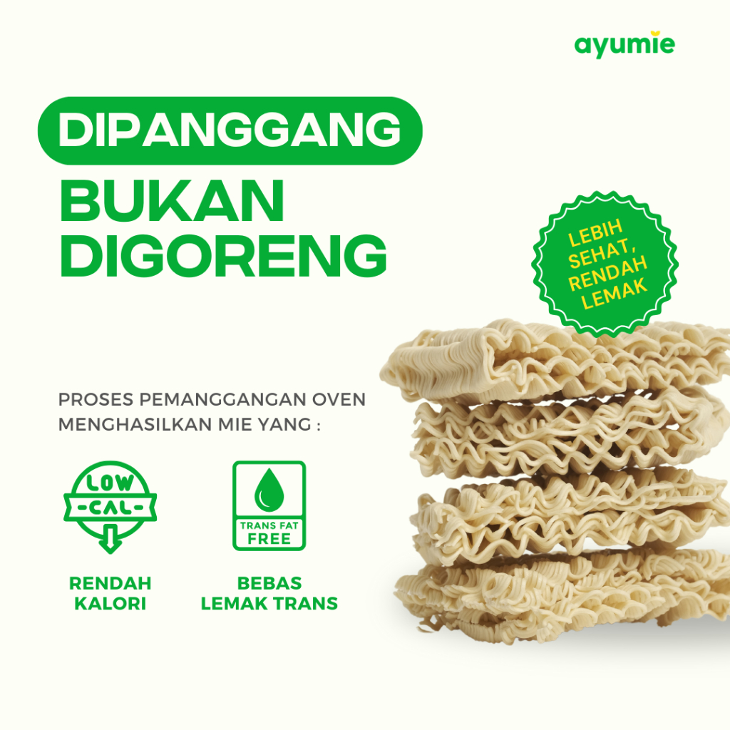 

Nafariz724 Ayumie Mie Sehat Rasa Ayam - Isi 5 Pack (Aman Dengan Kemasan Kardus)