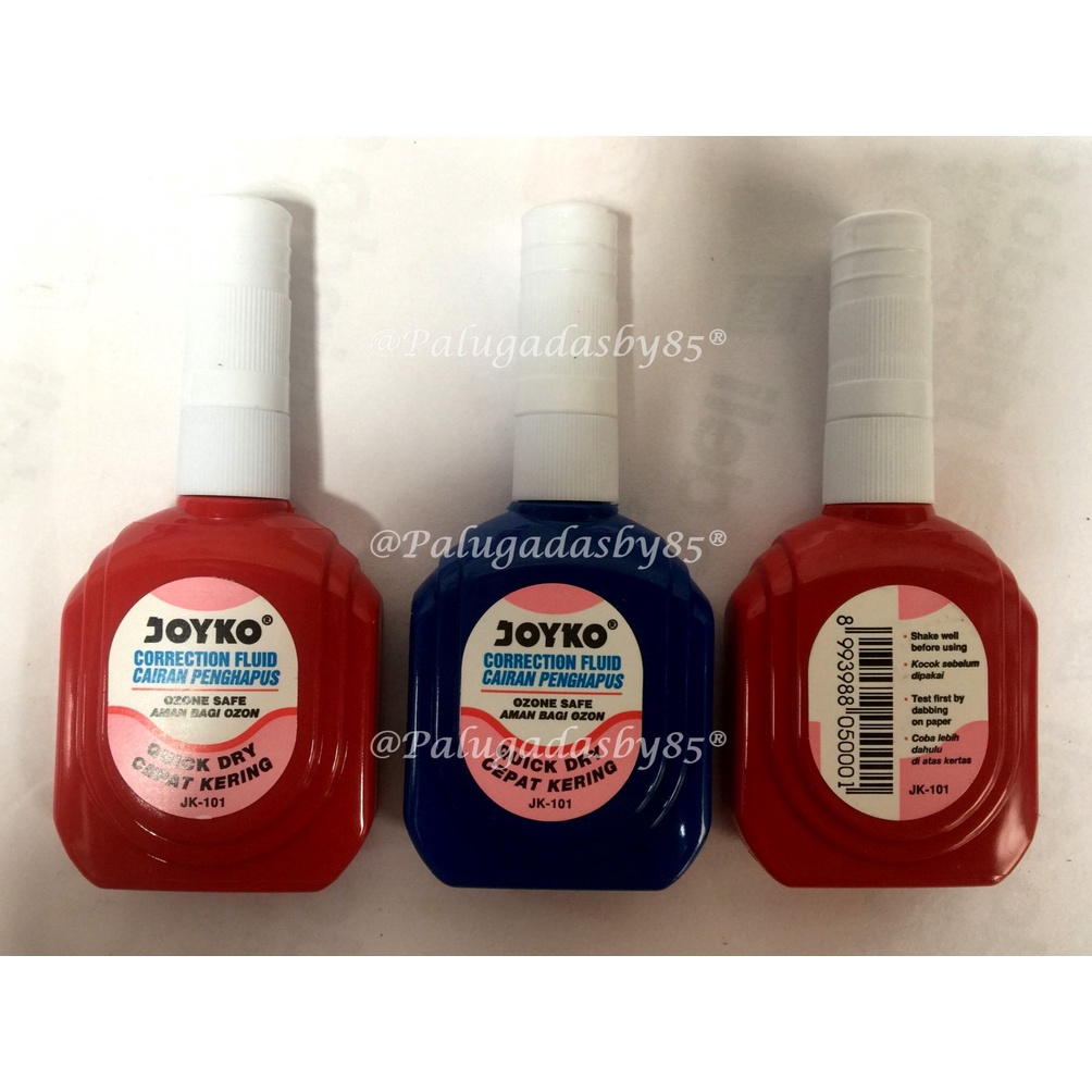 

ART Q26H Correction Fluid JOYKO JK11 1 Pak Isi 12 Pcs Correction Fluid Cairan Koreksi Penghapus Cair Joyko JK11 Correction Pen Joyko JK11 Joyko JK 11 JK11A