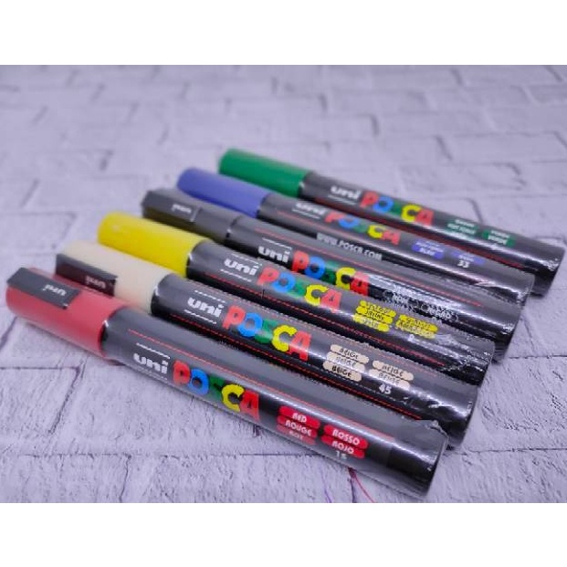 

KODE I2Q8 Spidol Uni Posca PC 5M medium tip