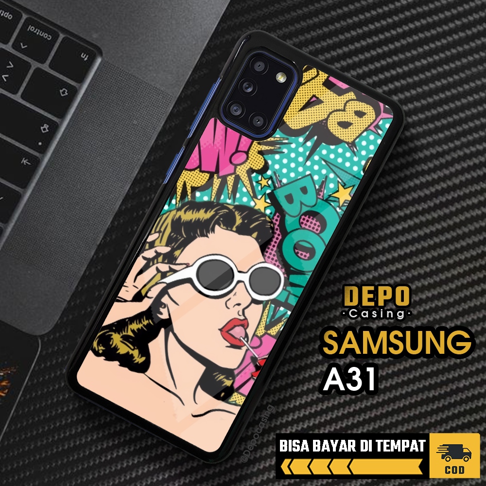 Case Samsung A31 Casing Samsung A31 Casing Depo Casing [GIRL] Case Glossy Case Aesthetic Custom Case
