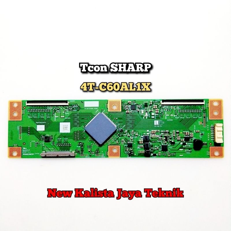 TCON TV SHARP 4T-C60AL1X ORIGINAL RUNTK0334FV TICON SHARP 60AL1X TIKON TV 4TC60AL1X TCON C60AL1X TCO