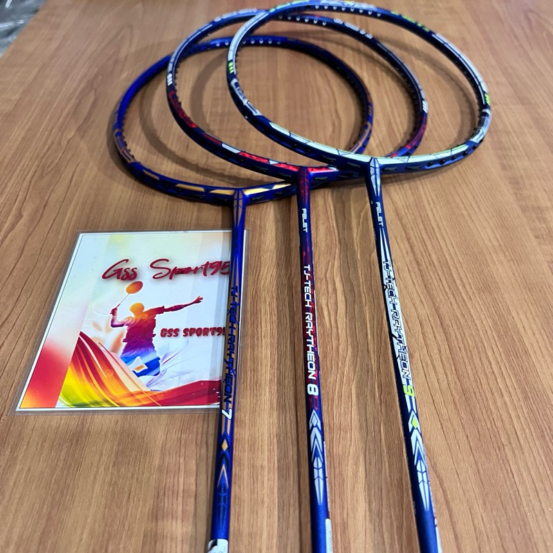 RB RAKET BADMINTON FELET TJ TECH RAYTHEON 7 8 Dan 9