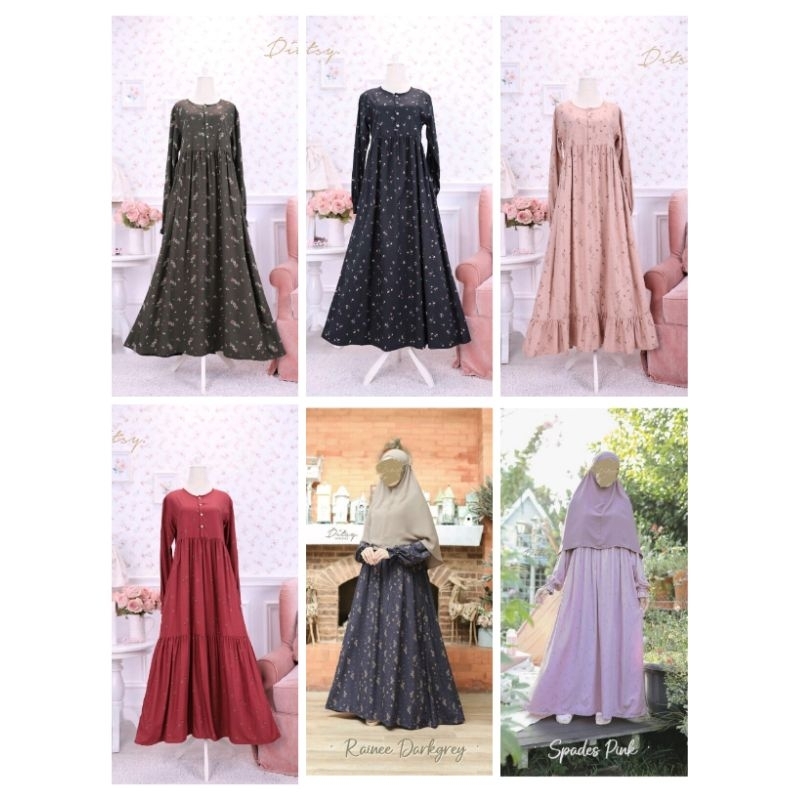 galeri tigaH Ditsy XXXL Jumbo Nightgown Gamis Homedress Mei 2024