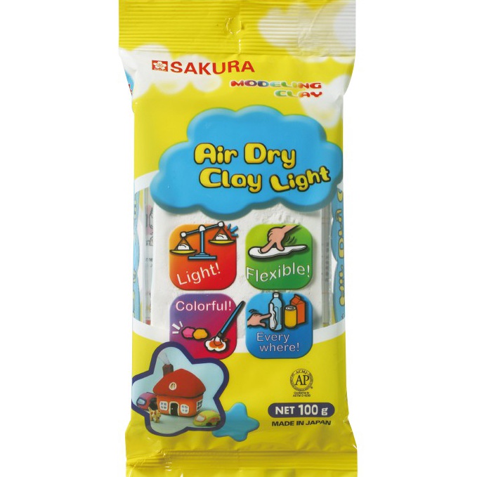 

KODE C2J7 SAKURA CLAY LIGHT WEIGHT PUTIH