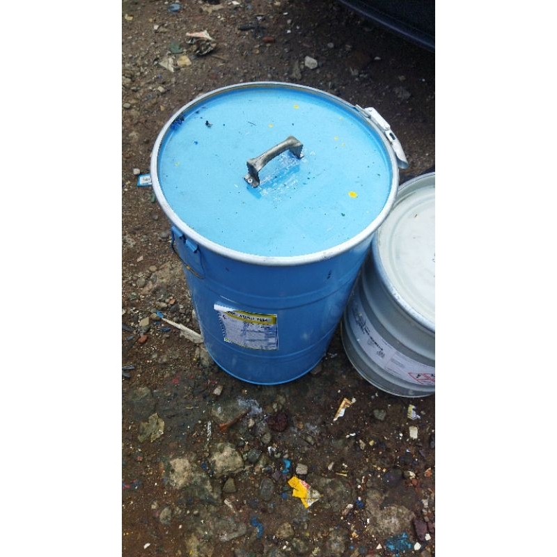 tong sampah 60liter/drum besi/drum sampah