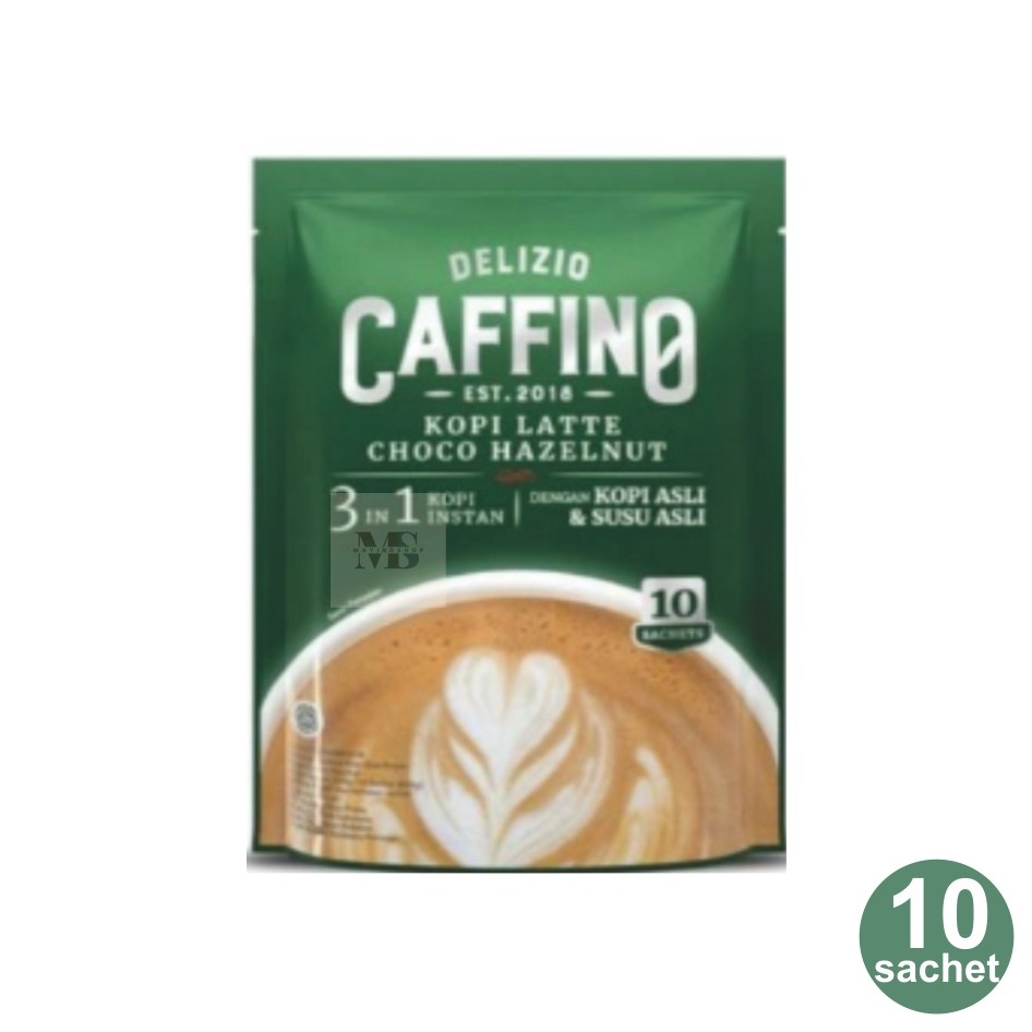 

Caffino kopi latte Hazelnut renteng 10 sachet x 20gr