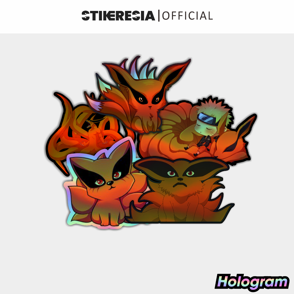 

Stiker Naruto Kurama Hologram - Sticker Anime Untuk Helm HP Laptop dan Tumbler