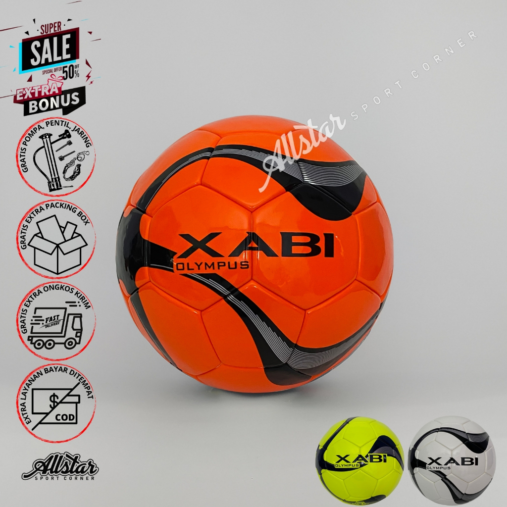 XABI Bola futsal original size 4 bola futsal ORIGINAL XABI OLYMPUS bola futsal size 4 original match