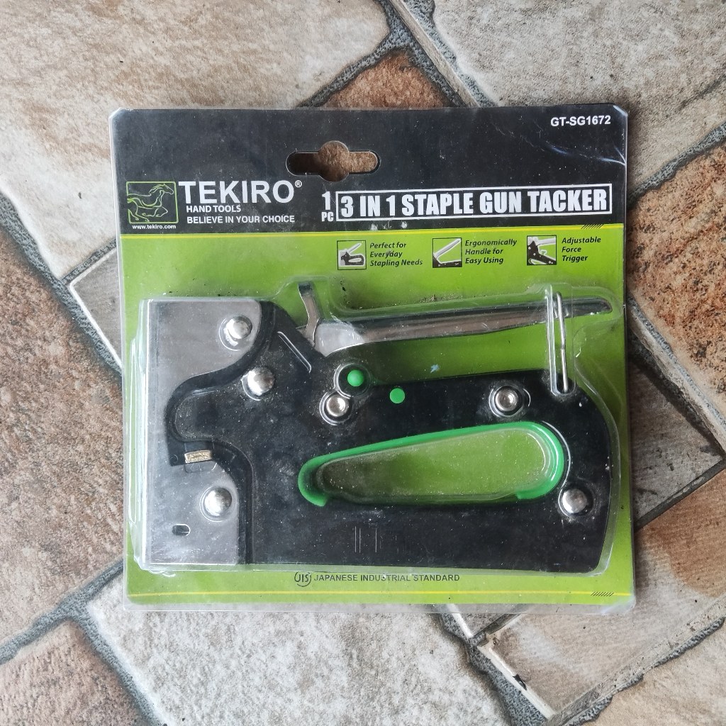 

staple gun tacker tekiro