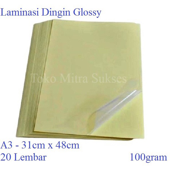 

ART S68Z Laminasi Dingin Glossy A3