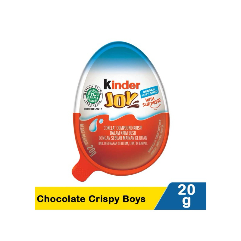 

Kinder Joy Chocolate Crispy 20G