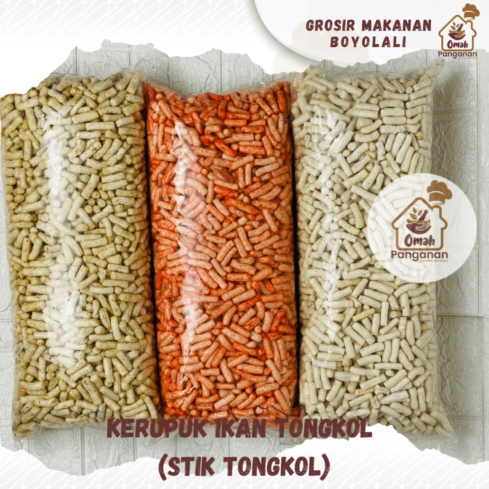 

Sale sale Kerupuk Ikan Tongkol Viral 1 KG Jumbo Original Balado Lombok Ijo Pedas Daun Jeruk