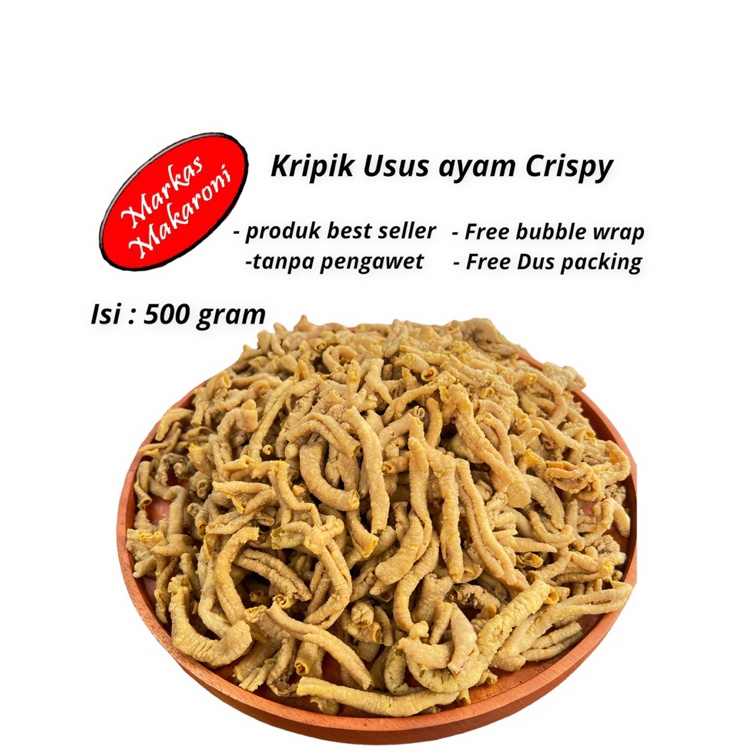 

Belanja disini KERIPIK USUS CRISPY ANEKA 5 Gram