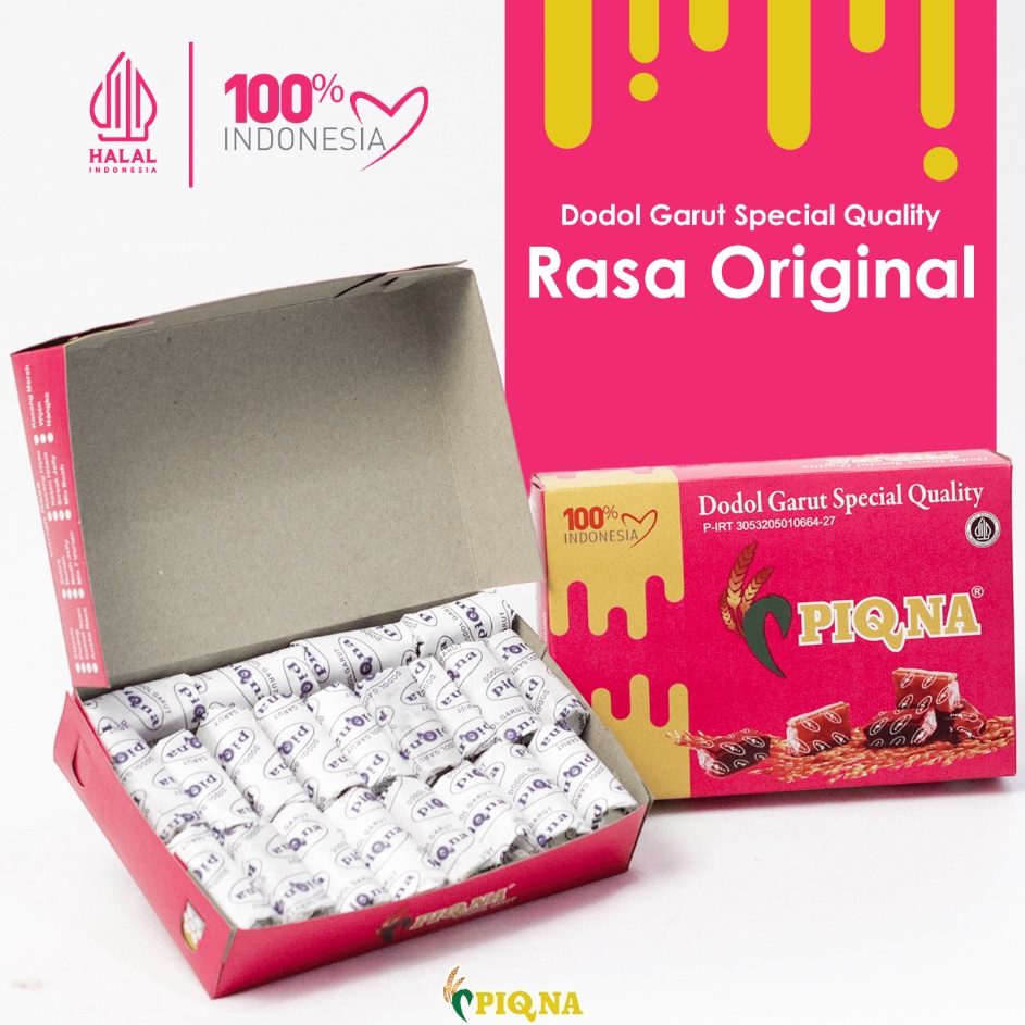 

Buruan Belanja PIQNA Dodol Garut Original Classic Kombinasi 25g