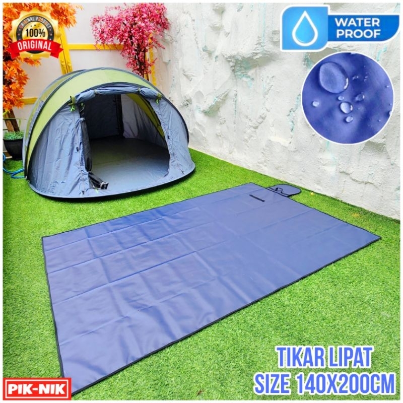 Tikar lipat anti air tikar piknik