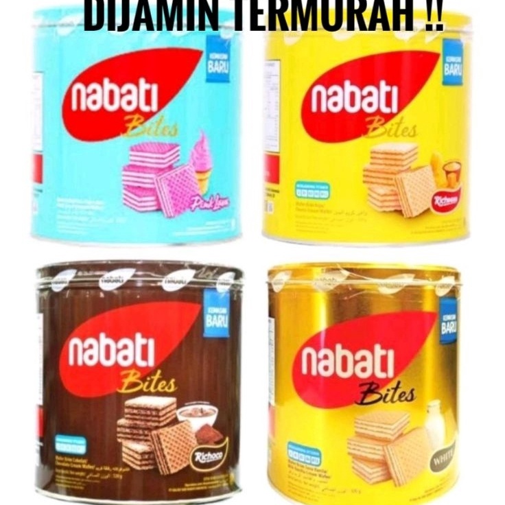 

Rekomendasi Nabati Bites Wafer 287gr Tin Can Kaleng Coklat Keju Goguma Termurah