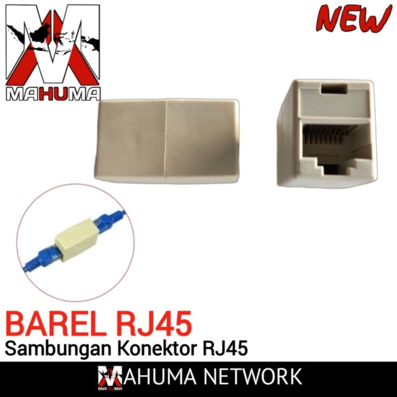 Barel LAN RJ45 Penyambung Kabel RJ45 LAN