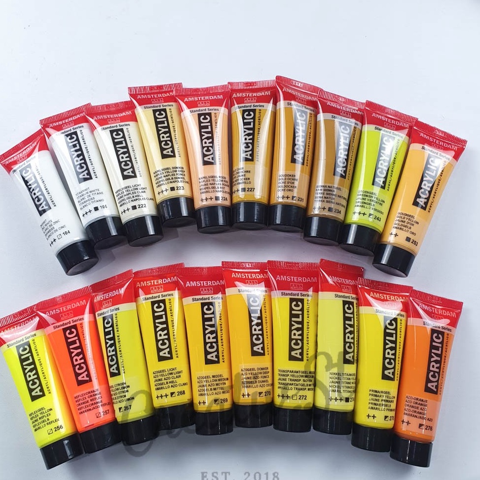 

ART G25J Amsterdam Acrylic Paint 2 Ml Cat Akrilik Lukis 2 Ml Part 1 Satuan