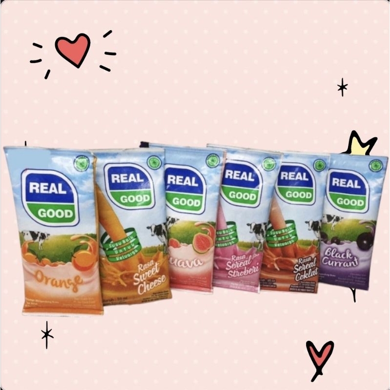 

REAL GOOD SUSU BANTAL 55ML | Susu bantal 55ML